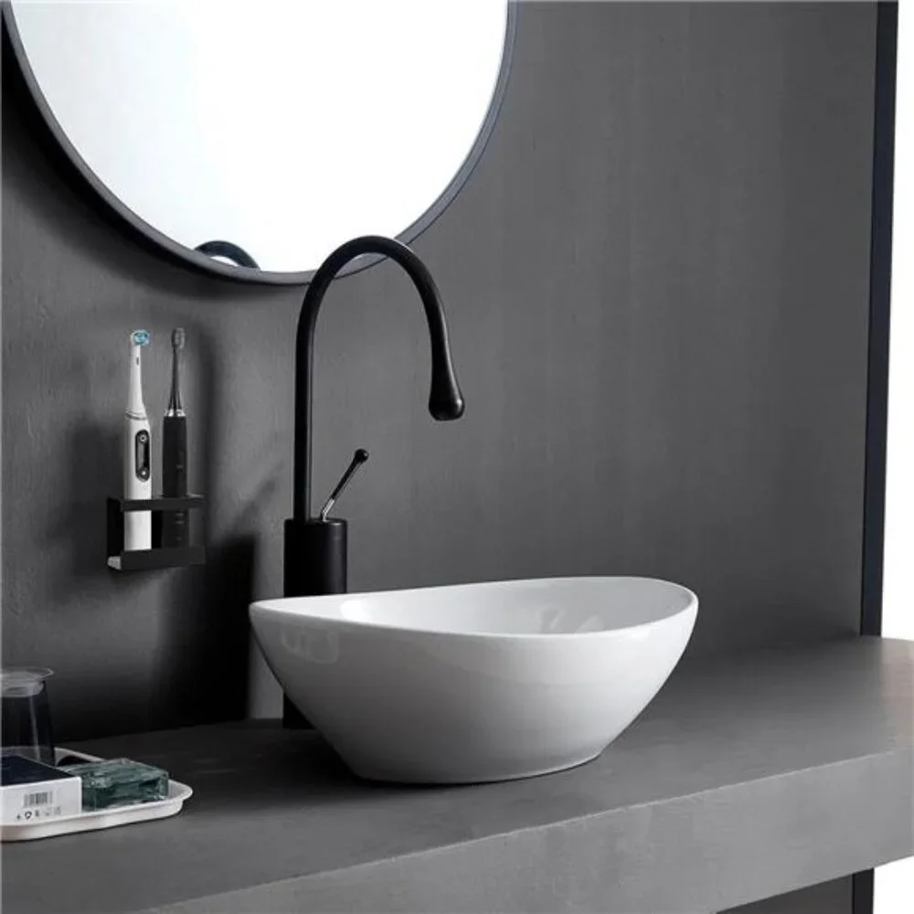 Wall Mount Electric Toothbrush Holder Aluminum Self Adhesive Bathroom Organizer
